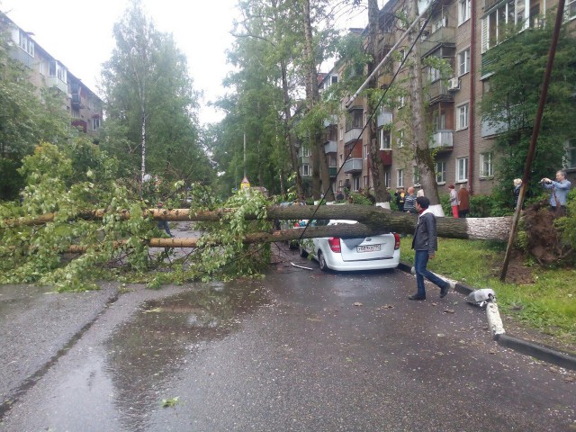 В Москве ураган!