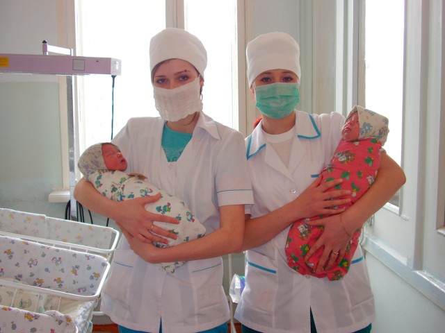 Симпатичные работники бюджетной сферы.