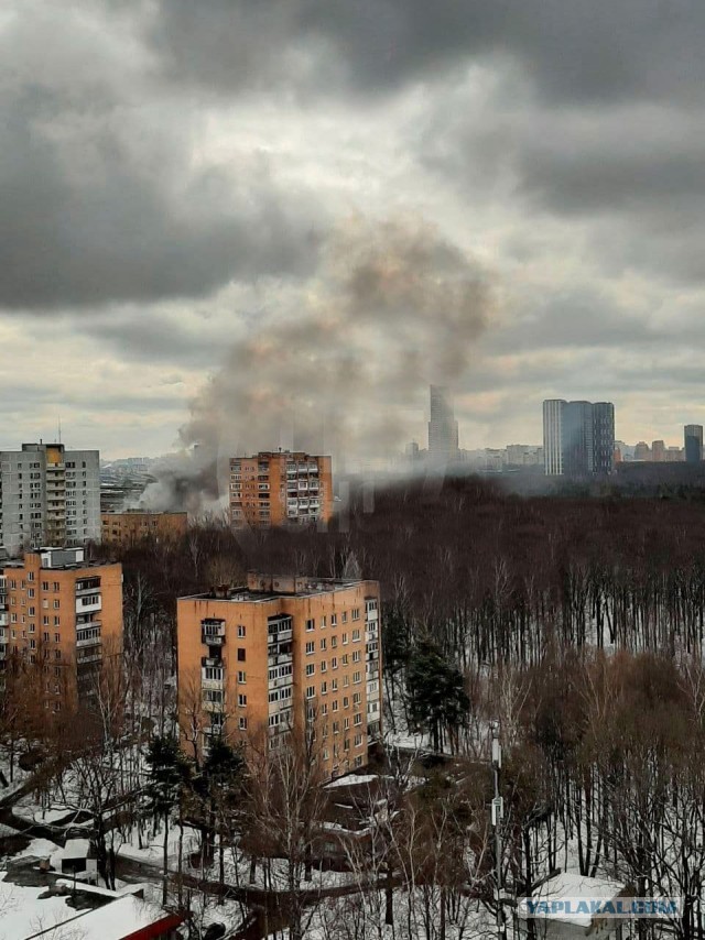 В жилой девятиэтажке в Химках произошел взрыв