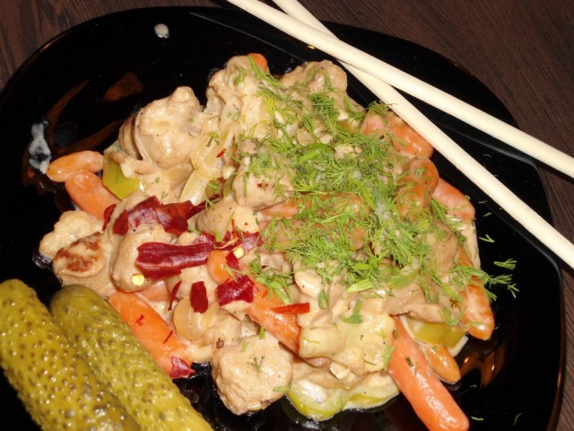 «Кулинарная битва, или рецепт курицы по-азиатски»