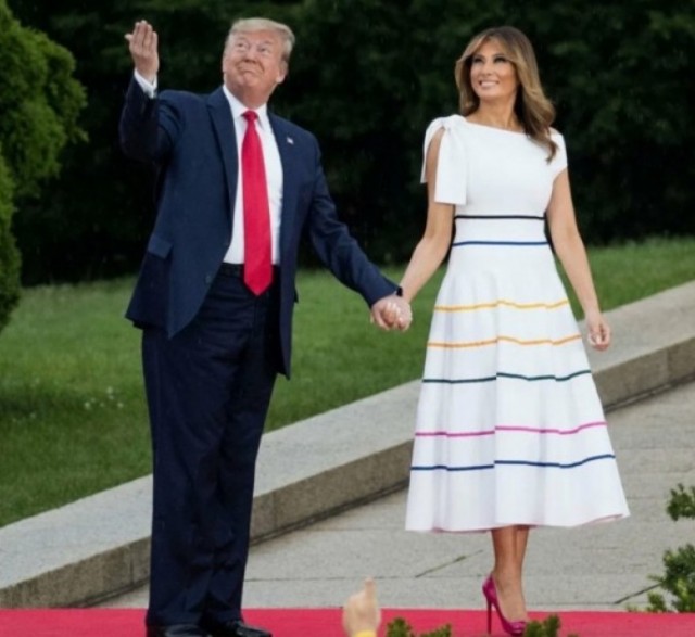 Меланья Трамп до знакомства с мужем. Реакция Трампа на скандальные фото
