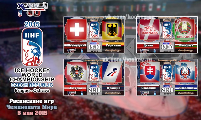 Чемпионат Мира  по хоккею 2015