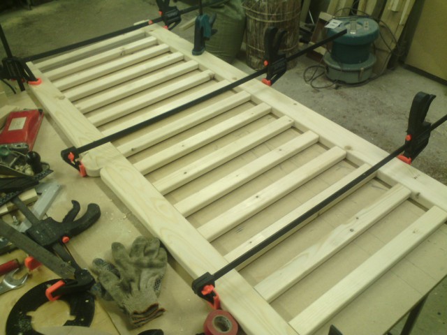 Садовая скамейка. Дебют