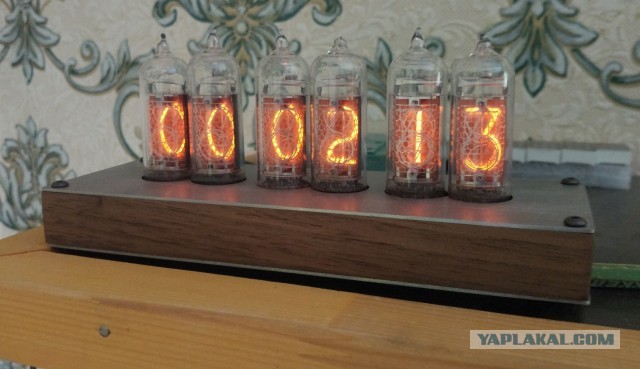 Nixie clock: новые часы на 6 лампах ИН-14