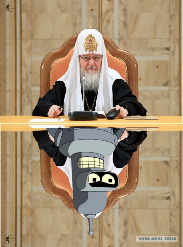 Тёма жжабит Патриарха (Пририсуй патриарху усы )