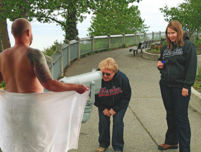 Фотожаба: Эксгибиционист