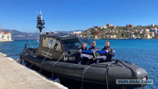 В Греции затонуло эстонское пограничное судно, участвовавшее в миссии Frontex