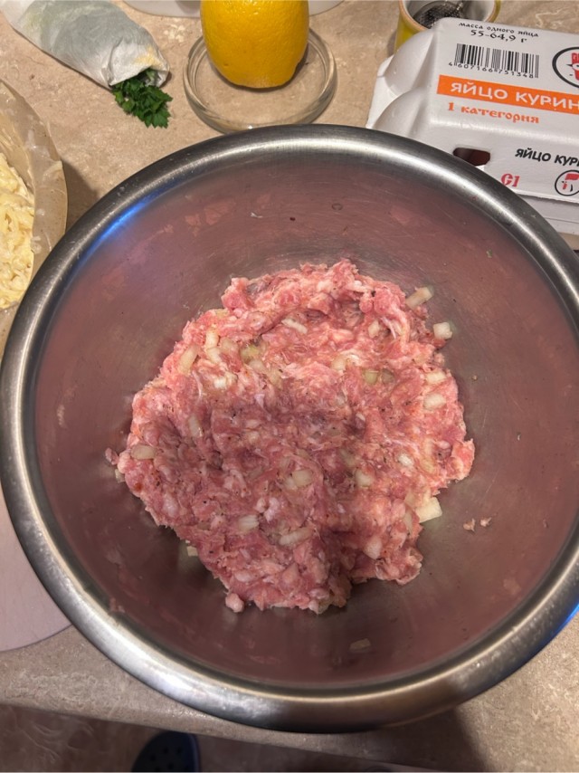Драники с мясом