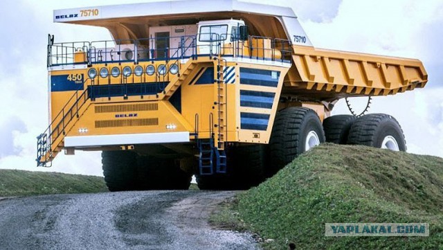 Как собирают карьерные самосвалы KOMATSU 930E