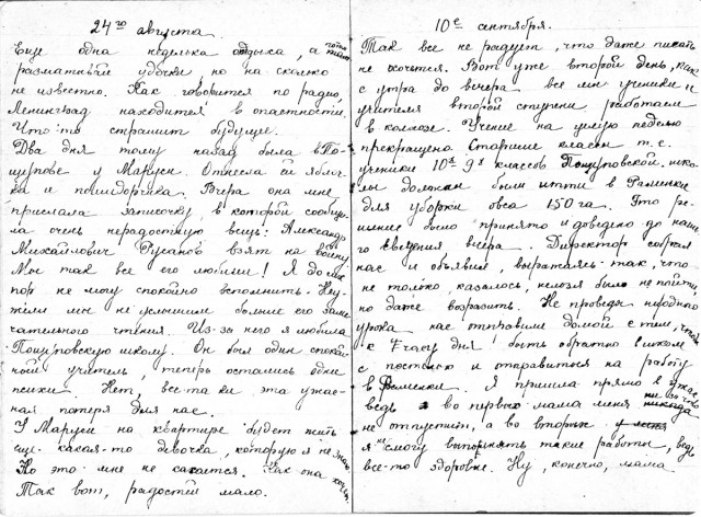 Дневник Зайцевой Любови