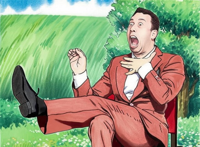 Однажды на ЯПе. Фотожаба ИИ.