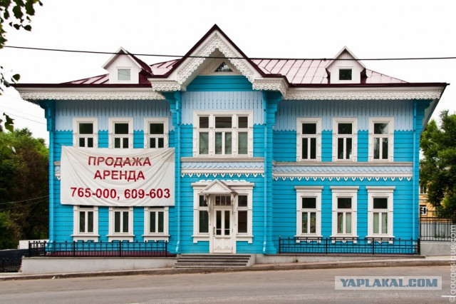 Старинные здания сто лет спустя