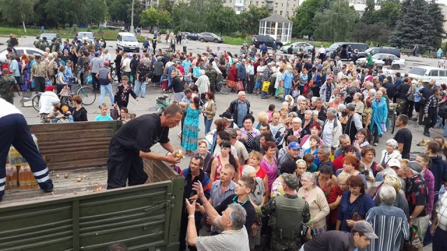 Каратели в Краматорске