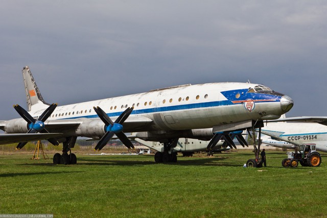 Ту-114 внутри и снаружи