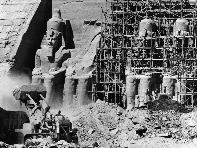 Спасение Храма Рамсеса II в фотографиях