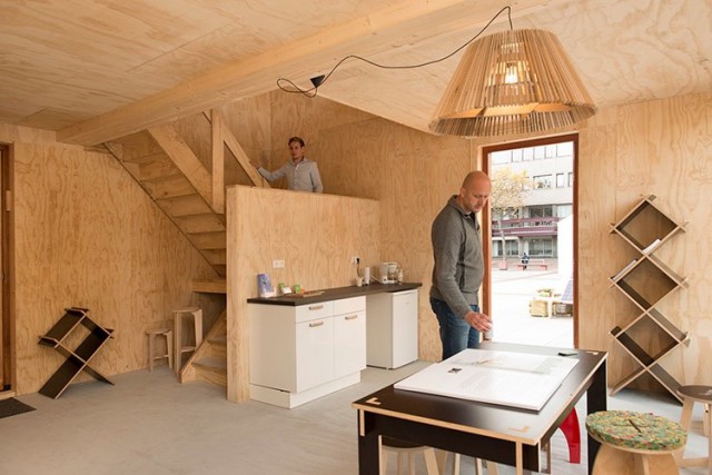 В Нидерландах прошел конкурс на лучший проект дома для беженцев (8 фот)