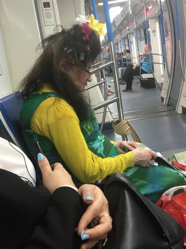 Модники, которые могут встретиться в метро