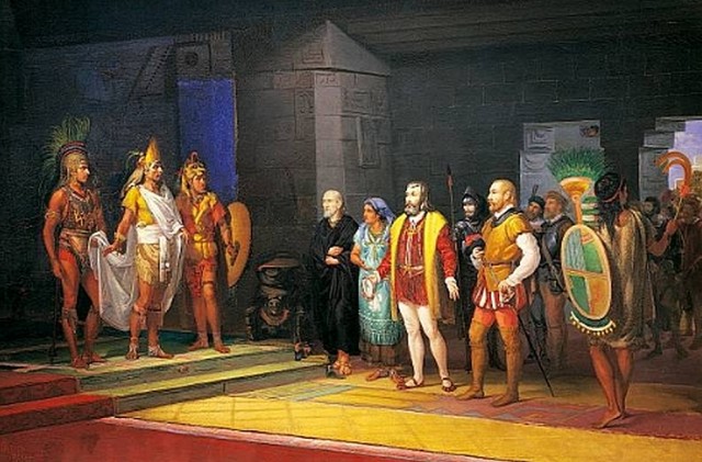 Эрнан Кортес. Гибель Теночтитлана.=