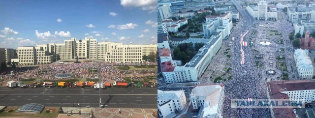 Как встретили Лукашенко на МЗКТ