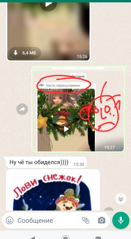 Пересланное сообщение