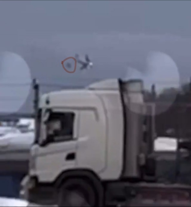 Ил-76 упал в Корочанском районе