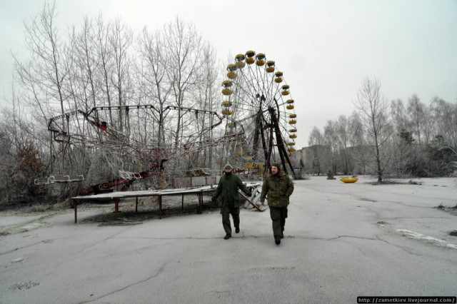Новый год 2014 в Чернобыльской Зоне