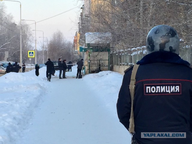 Взрыв на остановке в Ангарске 15 января