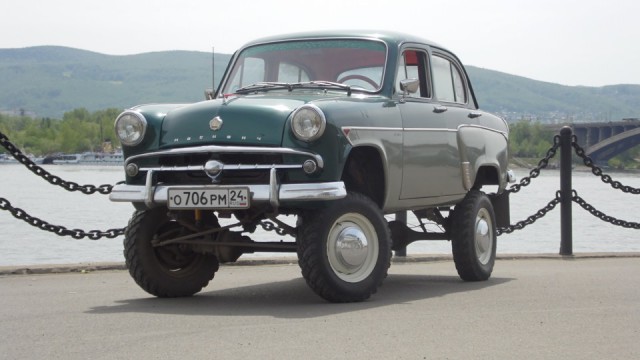 Омич восстановил Москвич-410, 1957 года