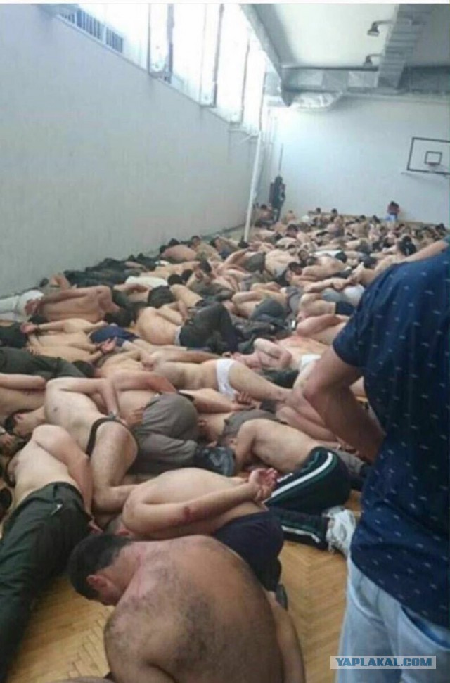 Опубликовано фото избитых генералов-инициаторов переворота в Турции