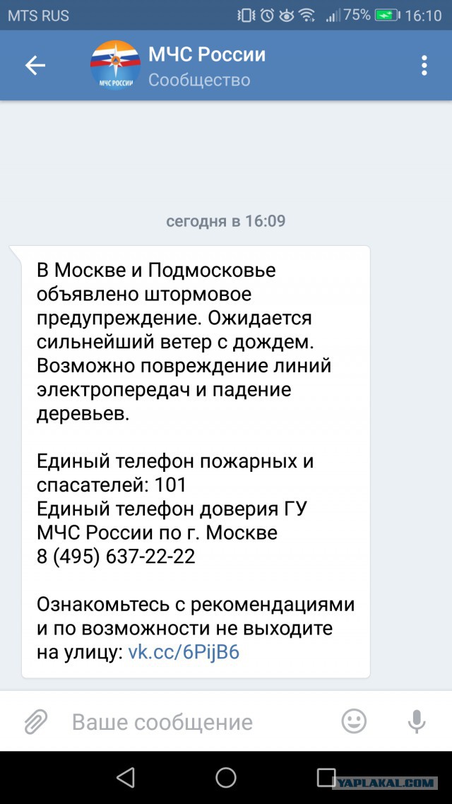 Готовьте ковчег: на Москву обрушится ливень как из Ветхого Завета