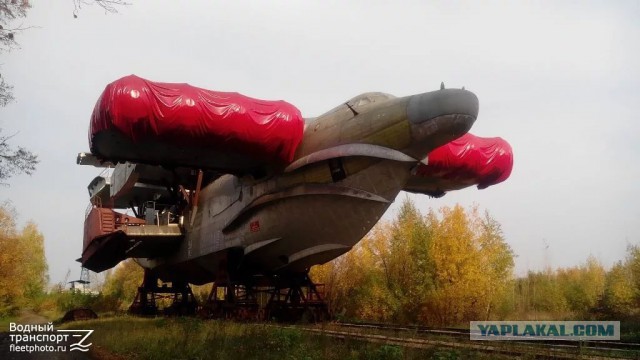 Российские военные получат новый экраноплан