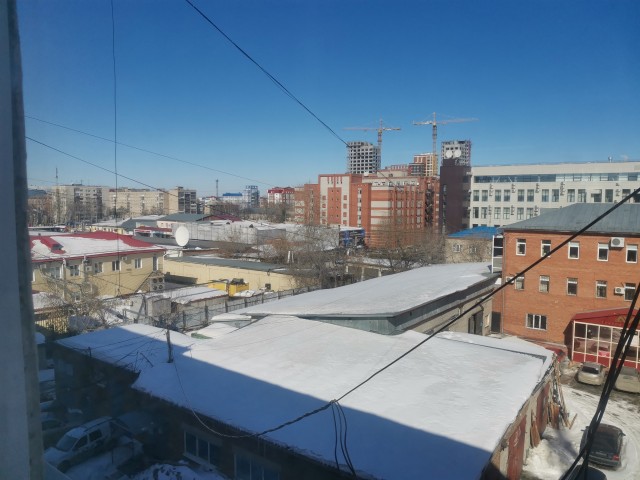 А из нашего окна