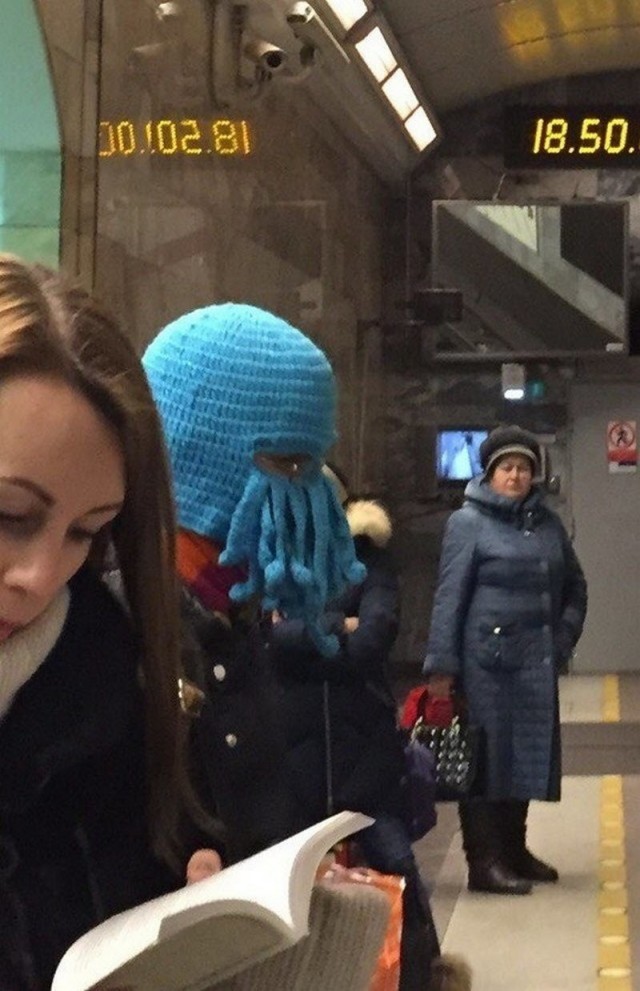 Модники из нашего метро