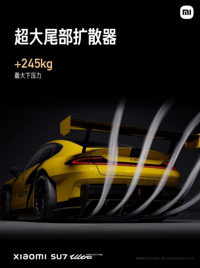 Xiaomi представила прототип SU7 Ultra — карбон, V8 и разгон до 100 км/ч всего за 1,97 секунды
