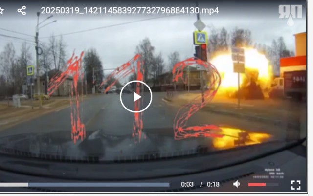 Газель с кислородным баллоном внутри взорвалась в Конаково Тверской области