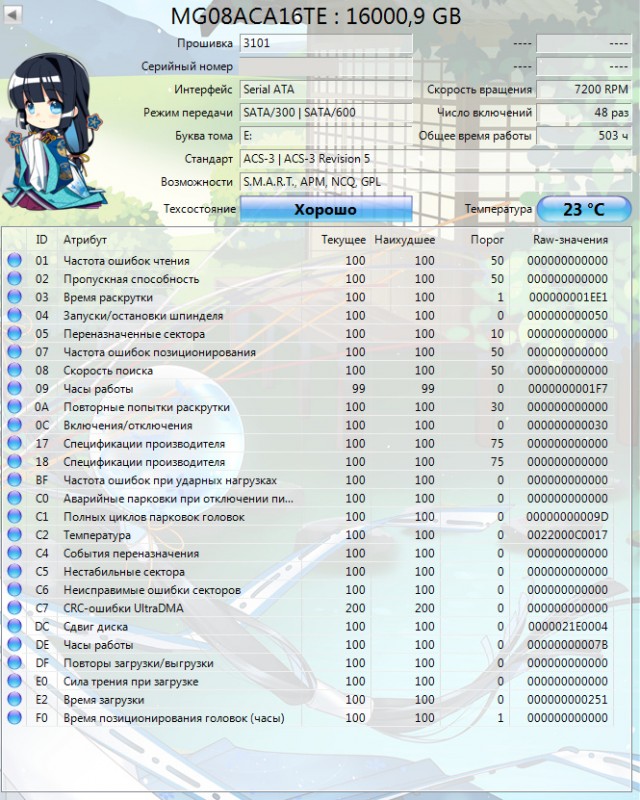 Продам HDD 3.5" 16 ТБ