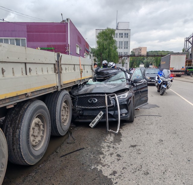 Вот так вчера вечером погиб водитель BMW X3...