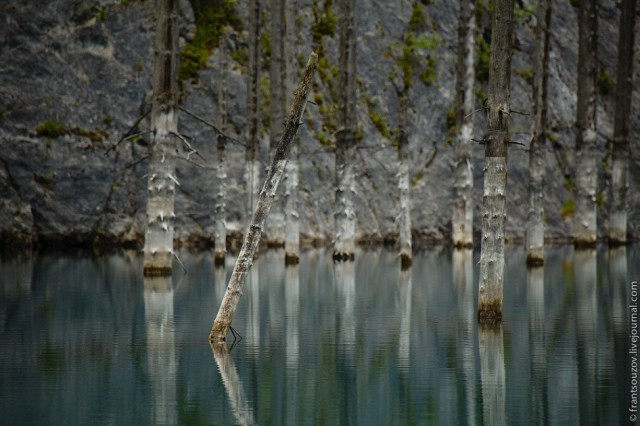 Озеро Каинды - Утонувший лес