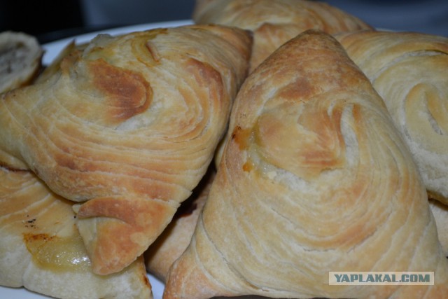 Узбекская кухня. Самса слоеная