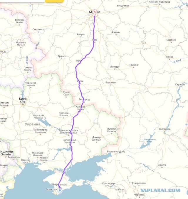 Мое путешествие в Крым