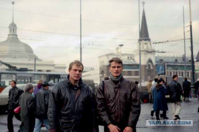 Ретро. Фотографии Москвы 1993 года