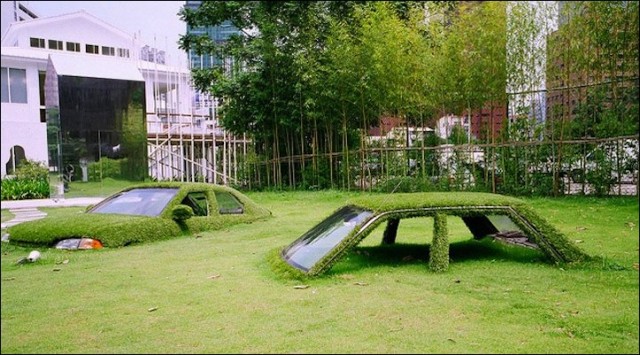 Утонувшие в траве