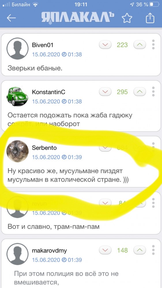 Арабо-чеченский замес во Франции
