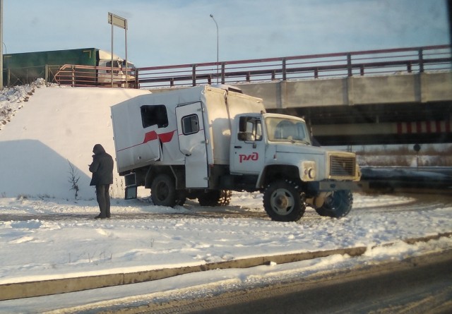 Грузовичок РЖД, который не смог