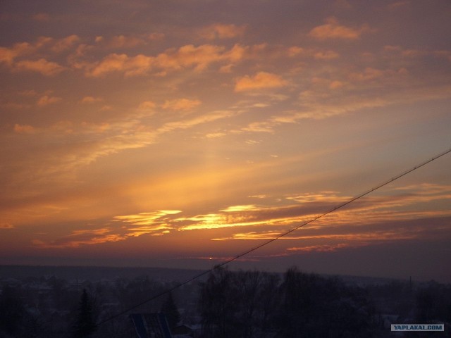 Закат солнца