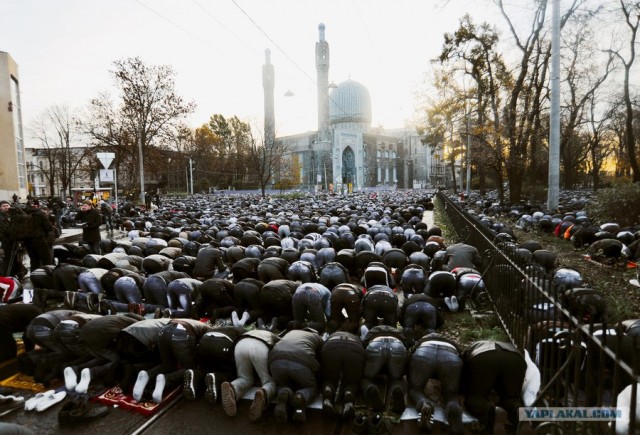 Курбан байрам в Москве, без комментариев...