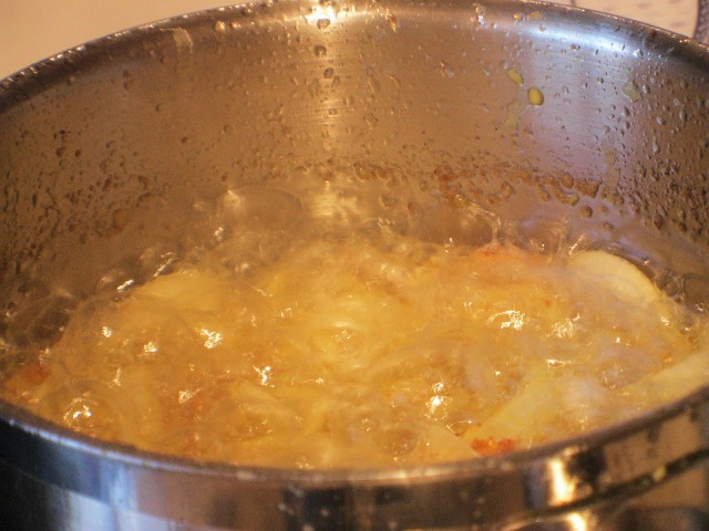 Лук в кляре.