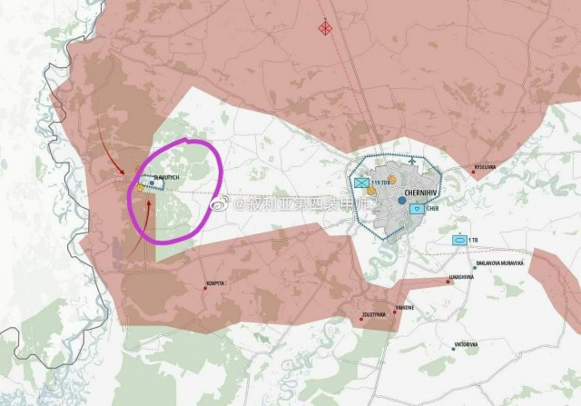 Российская армия вошла в Славутич