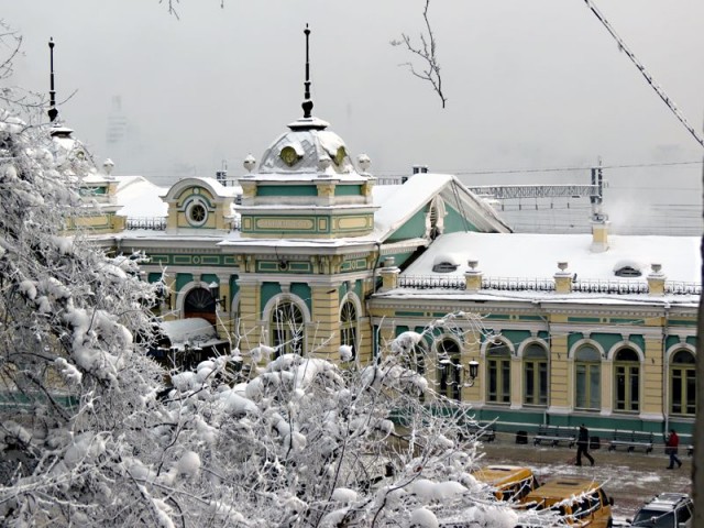 Иркутск с высоты птичьего полета