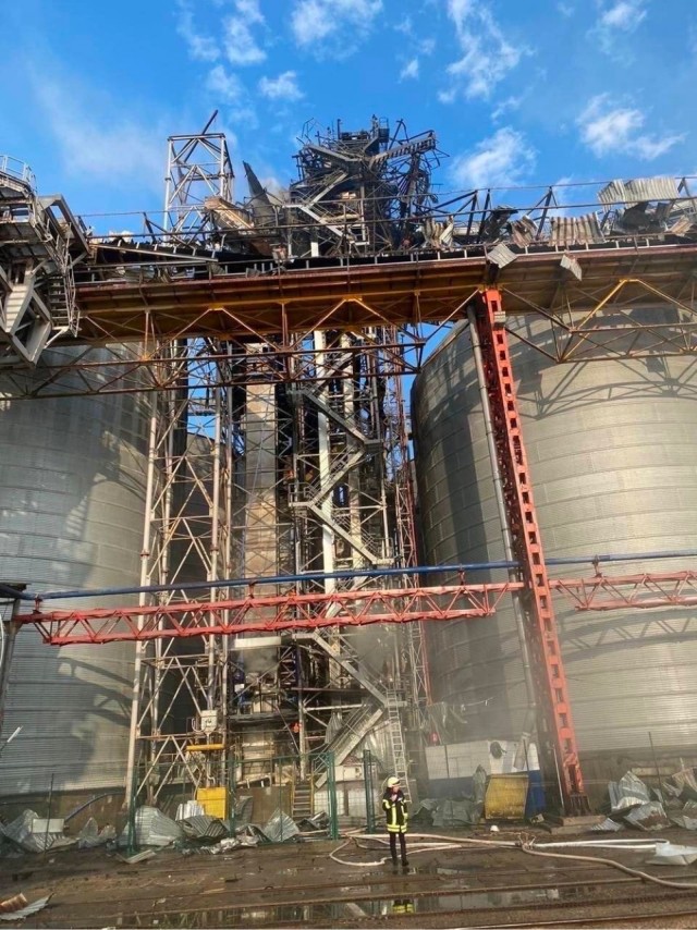 На Украине сообщили о повреждении значительной части зерновой экспортной инфраструктуры